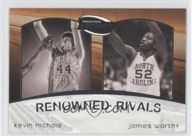 2009 Press Pass Fusion - Renowned Rivals #RR-2 - Kevin McHale, James Worthy