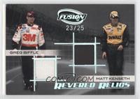 Greg Biffle, Matt Kenseth #/25