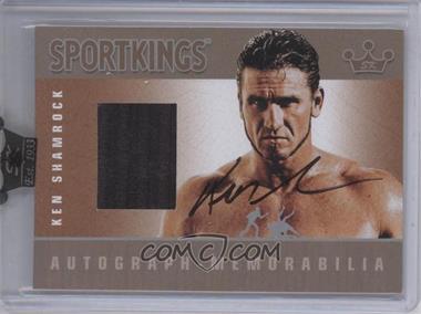 2009 Sportkings Series C - Autograph - Memorabilia - Silver #AM-KS2 - Ken Shamrock