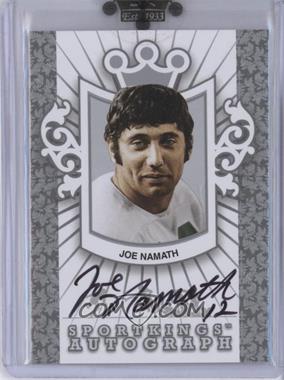 2009 Sportkings Series C - Autographs - Silver #A-JN2 - Joe Namath [Uncirculated]