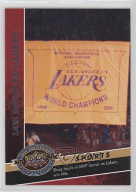 2009 Upper Deck 20th Anniversary Retrospective - [Base] #1408 - Sports - Los Angeles Lakers