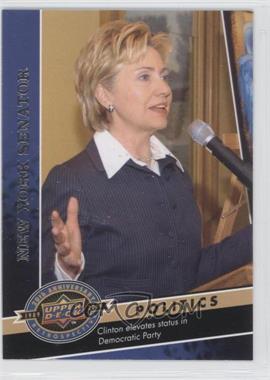 2009 Upper Deck 20th Anniversary Retrospective - [Base] #1599 - Politics - New York Senator