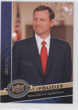 2009 Upper Deck 20th Anniversary Retrospective - [Base] #2043 - Politics - Supreme Court Chief Justice