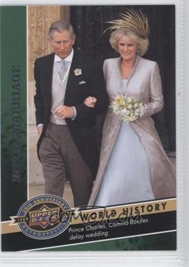 2009 Upper Deck 20th Anniversary Retrospective - [Base] #2098 - World History - Royal Marriage 