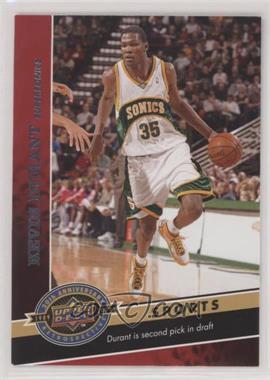 2009 Upper Deck 20th Anniversary Retrospective - [Base] #2356 - Sports - Kevin Durant