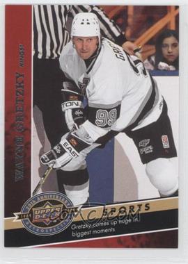 2009 Upper Deck 20th Anniversary Retrospective - [Base] #362 - Sports - Wayne Gretzky