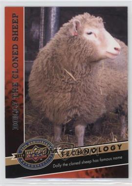2009 Upper Deck 20th Anniversary Retrospective - [Base] #990 - Technology - Dolly the Cloned Sheep 