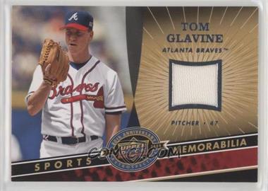 2009 Upper Deck 20th Anniversary Retrospective - Memorabilia #MLB-GL - Tom Glavine