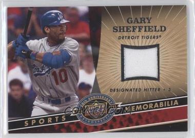 2009 Upper Deck 20th Anniversary Retrospective - Memorabilia #MLB-GS - Gary Sheffield