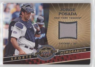 2009 Upper Deck 20th Anniversary Retrospective - Memorabilia #MLB-JP - Jorge Posada