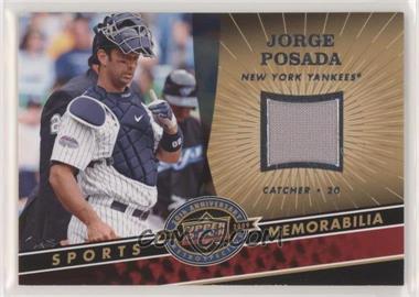 2009 Upper Deck 20th Anniversary Retrospective - Memorabilia #MLB-JP - Jorge Posada