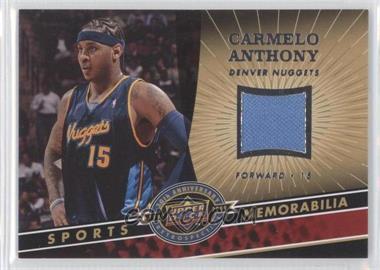 2009 Upper Deck 20th Anniversary Retrospective - Memorabilia #NBA-CA - Carmelo Anthony