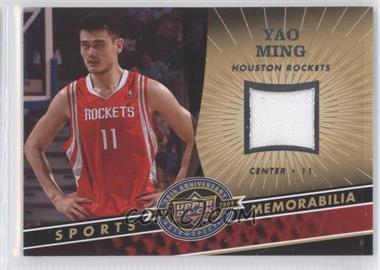 2009 Upper Deck 20th Anniversary Retrospective - Memorabilia #NBA-YM - Yao Ming