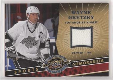 2009 Upper Deck 20th Anniversary Retrospective - Memorabilia #NHL-WG - Wayne Gretzky
