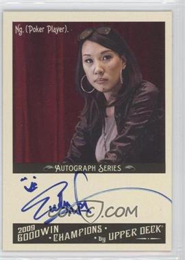 2009 Upper Deck Goodwin Champions - Autographs #A-EN - Evelyn Ng