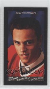 2009 Upper Deck Goodwin Champions - [Base] - Mini Black Border Gypsy Queen Back #90 - Jonathan Toews