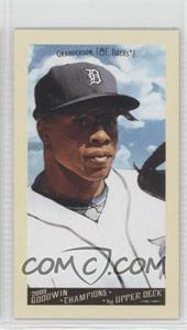 2009 Upper Deck Goodwin Champions - [Base] - Mini #102 - Curtis Granderson