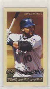 2009 Upper Deck Goodwin Champions - [Base] - Mini #138 - Gary Sheffield