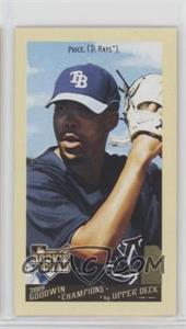 2009 Upper Deck Goodwin Champions - [Base] - Mini #148 - David Price