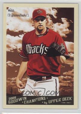 2009 Upper Deck Goodwin Champions - [Base] #130 - Brandon Webb