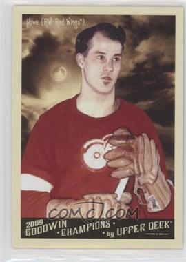 2009 Upper Deck Goodwin Champions - [Base] #140.2 - SP - Image Variation - Gordie Howe (Night)