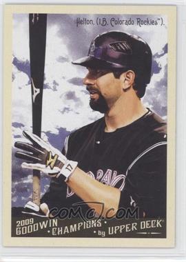 2009 Upper Deck Goodwin Champions - [Base] #91 - Todd Helton