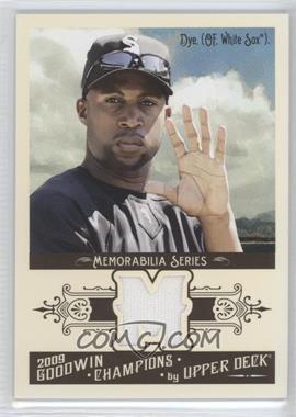 2009 Upper Deck Goodwin Champions - Memorabilia #GCM-JD - Jermaine Dye