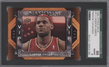 2009 Upper Deck National Convention - VIP #VIP-3 - LeBron James [SGC 88 NM/MT 8]