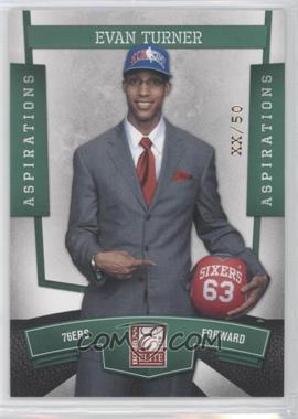 2010 Donruss Elite National Convention - [Base] - Aspirations #31 - Evan Turner /50