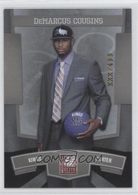 2010 Donruss Elite National Convention - [Base] #25 - DeMarcus Cousins /499