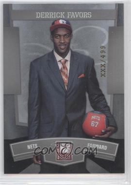 2010 Donruss Elite National Convention - [Base] #26 - Derrick Favors /499