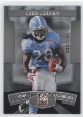 2010 Donruss Elite National Convention - [Base] #4 - Chris Johnson /499