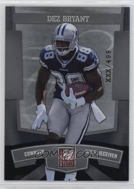 2010 Donruss Elite National Convention - [Base] #7 - Dez Bryant /499