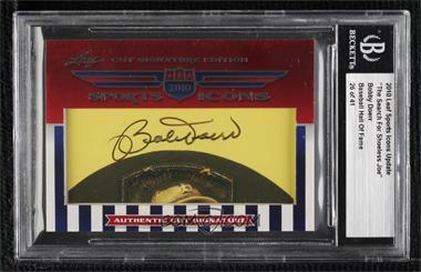 2010 Leaf Sports Icons Update: The Search for Shoeless Joe - [Base] #_BODO - Bobby Doerr /41 [Cut Signature]