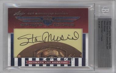 2010 Leaf Sports Icons Update: The Search for Shoeless Joe - [Base] #_STMU - Stan Musial /44 [BGS Authentic]