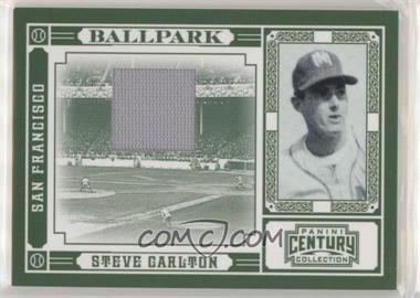 2010 Panini Century Collection - Ballpark - Materials #5 - Steve Carlton /250