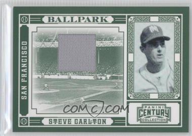 2010 Panini Century Collection - Ballpark - Materials #5 - Steve Carlton /250