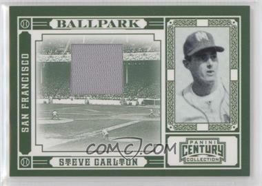 2010 Panini Century Collection - Ballpark - Materials #5 - Steve Carlton /250