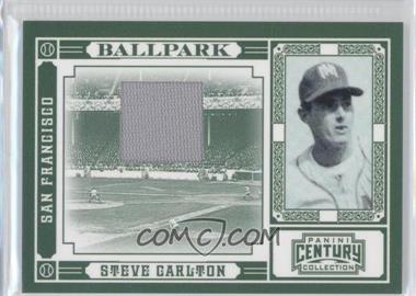 2010 Panini Century Collection - Ballpark - Materials #5 - Steve Carlton /250