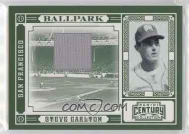 2010 Panini Century Collection - Ballpark - Materials #5 - Steve Carlton /250