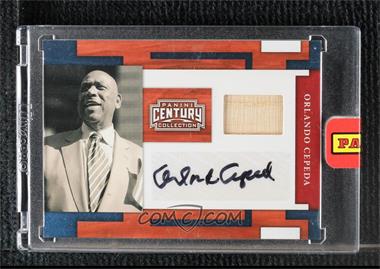 2010 Panini Century Collection - [Base] - Materials Bats Signatures #17 - Orlando Cepeda /50 [Uncirculated]