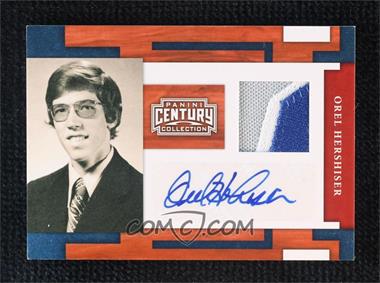 2010 Panini Century Collection - [Base] - Materials Jerseys Signatures #36 - Orel Hershiser /50