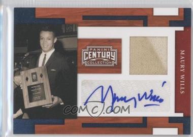 2010 Panini Century Collection - [Base] - Materials Jerseys Signatures #97 - Maury Wills /20