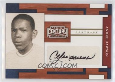 2010 Panini Century Collection - [Base] - Postmark Signatures Gold #21 - Andre Dawson /25
