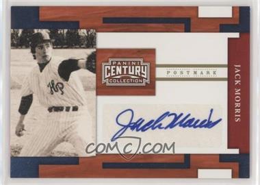 2010 Panini Century Collection - [Base] - Postmark Signatures Gold #62 - Jack Morris /25