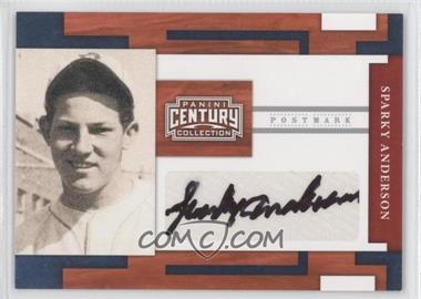 2010 Panini Century Collection - [Base] - Postmark Signatures Silver #2 - Sparky Anderson /25