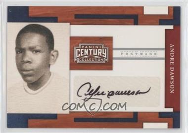 2010 Panini Century Collection - [Base] - Postmark Signatures Silver #21 - Andre Dawson /250