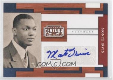 2010 Panini Century Collection - [Base] - Postmark Signatures Silver #39 - Monte Irvin /250