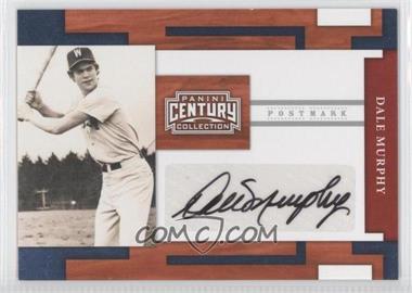 2010 Panini Century Collection - [Base] - Postmark Signatures Silver #63 - Dale Murphy /250