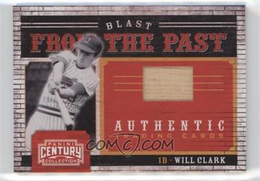 2010 Panini Century Collection - Blast from the Past Materials - Bats #16 - Will Clark /250